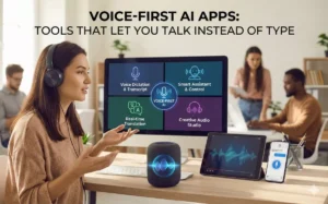 Voice-First AI Apps: Tools That Let You Talk Instead of Type (With Instant Actions)