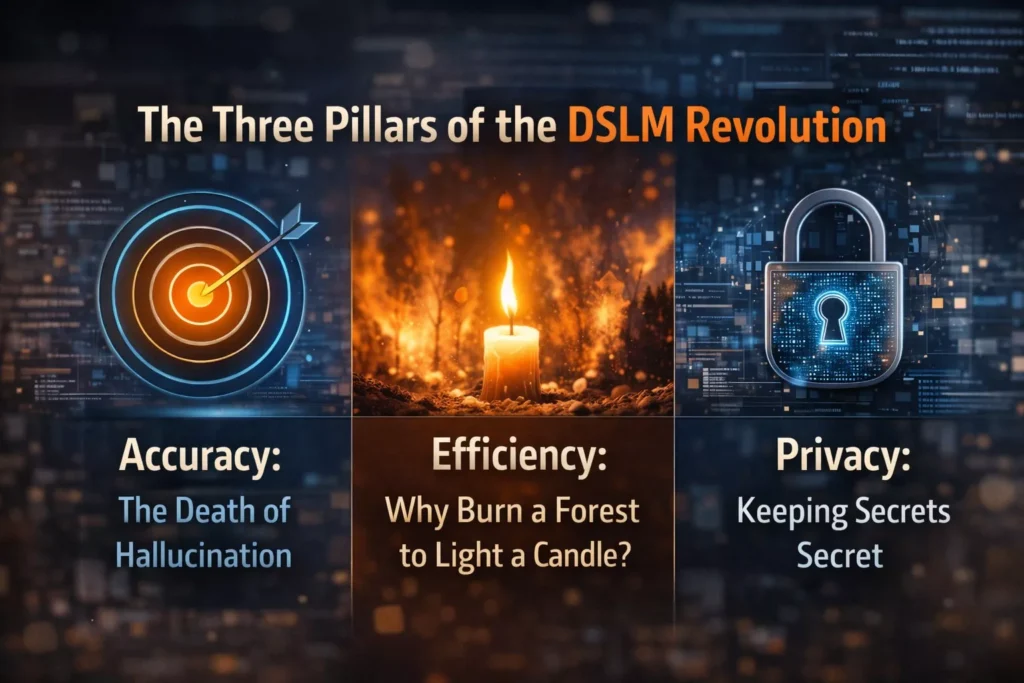 The Three Pillars of the DSLM Revolution