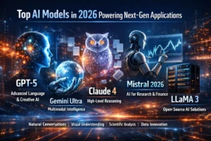 Top AI Models in 2026 Powering Next-Gen Applications