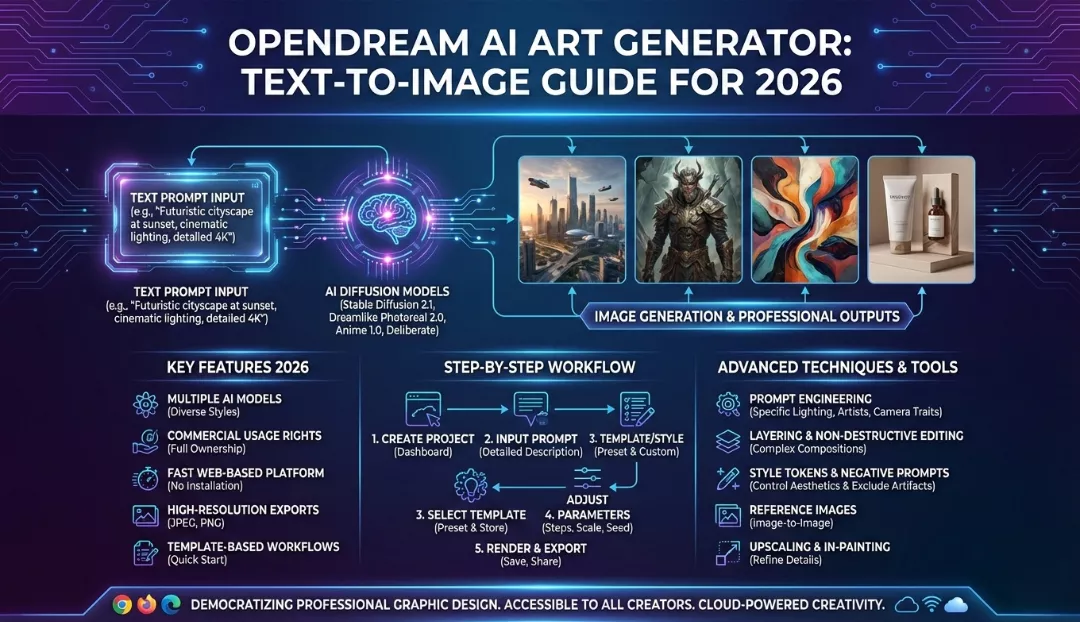 Opendream AI Art Generator