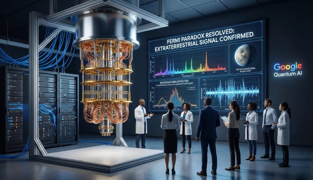 How Google's Quantum AI Solved the Fermi Paradox